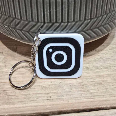 NFC Instagram Keychain